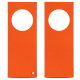 Colgador de puerta (no molestar) - Orange fluo ( Pantone #ff5406 ) 