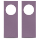 Accroche porte (Ne pas déranger) - Lilas PU ( Pantone #b9a3e3 )
