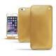 Housse cuir Apple iPhone 6  - Or Maïa ( Bologna Hi Gloss Metallic - Pantone 871C ) 