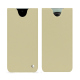 Oneplus Open leather pouch - Beige ( Nappa - Pantone #ceb888 ) 