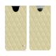 レザーケース Oneplus Open - Beige - Couture ( Nappa - Pantone #ceb888 ) 