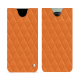 Oneplus Open leather pouch - Orange - Couture ( Nappa - Pantone #ff9351 ) 