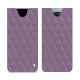 Custodia in pelle Oneplus Open - Lilas - Couture ( Nappa - Pantone #b9a3e3 ) 