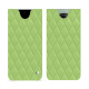 Funda de piel Oneplus Open - Vert olive - Couture ( Nappa - Pantone #a7c58e ) 