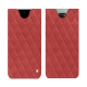 Custodia in pelle Oneplus Open - Cerise vintage - Couture ( Pantone #a6302e ) 