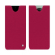 Oneplus Open leather pouch - Rose fluo ( Pantone #ff16b4 ) 