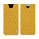 Funda de piel Oneplus Open - Jaune soulèu - Couture ( Pantone #F3B934 )