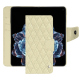 Housse cuir OnePlus Open - Ivoire - Couture ( Pantone #d6d6c6 ) 