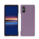 Capa em pele Sony Xperia 5 V - Lilas ( Nappa - Pantone #b9a3e3 ) 