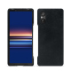 Custodia in pelle Sony Xperia 5 V - Dark vintage ( Pantone #050505 ) 