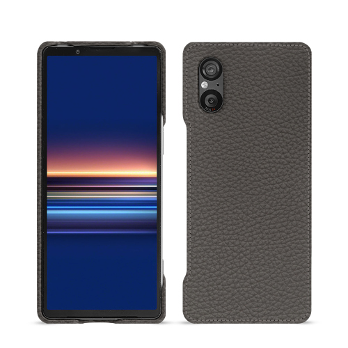 Sony Xperia 5 V customisable high-end back coverAnthracite ( Pantone #41403c ) 