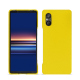 Lederschutzhülle Sony Xperia 5 V - Jaune fluo ( Pantone #c9ff57 ) 