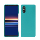 Lederschutzhülle Sony Xperia 5 V - Bleu fluo