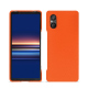 Funda de piel Sony Xperia 5 V - Orange fluo ( Pantone #ff5406 ) 