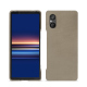 Custodia in pelle Sony Xperia 5 V - Darboun sabla ( Pantone #BCB1A1 )