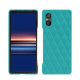 Capa em pele Sony Xperia 5 V - Bleu fluo - Couture