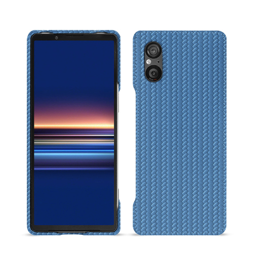 Coque arrière haut de gamme personnalisable Sony Xperia 5 VAbaca ishia ( Pantone #395775 ) 