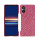 Funda de piel Sony Xperia 5 V - Serpent ciclamino ( Pantone #9E4C6E ) 