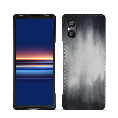 Sony Xperia 5 V: cover posteriore personalizzabile di alta gammaGris Patine