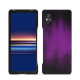 Capa em pele Sony Xperia 5 V - Violet Patine