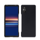 Sony Xperia 5 V leather cover - Noir élégant  ( Noir / Black ) 