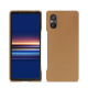 硬质真皮保护套 Sony Xperia 5 V - Beige Veggie ( Pantone #dab9a1 ) 