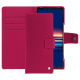 Capa em pele Sony Xperia 5 V - Rose fluo ( Pantone #ff16b4 ) 