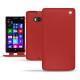 レザーケース Nokia Lumia 930  - Rouge ( Nappa - Pantone 199C ) 