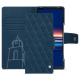Funda de piel Sony Xperia 5 V - Blu mediterran - Couture ( Pantone #0E3043 )