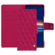 Funda de piel Sony Xperia 5 V - Rose fluo - Couture ( Pantone #ff16b4 ) 