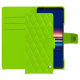 Capa em pele Sony Xperia 5 V - Vert fluo - Couture ( Pantone #00ab5f ) 