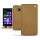 Nokia Lumia 930  leather case - Sable vintage ( Roughtcut - Gaucho#57254 ) 