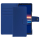 Funda de piel Sony Xperia 5 V - Bleu Océan PU ( Pantone #003da5 )