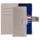 Custodia in pelle Sony Xperia 5 V - Taupe innocent ( Pantone #d6d2c4 ) 
