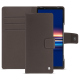 Sony Xperia 5 V leather case - Gris Veggie ( Pantone #5e514d ) 
