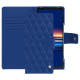 Housse cuir Sony Xperia 5 V - Bleu océan - Couture ( Nappa - Pantone #15458a) 