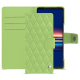 Funda de piel Sony Xperia 5 V - Vert olive - Couture ( Nappa - Pantone #a7c58e ) 