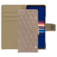 Capa em pele Sony Xperia 5 V - Taupe vintage - Couture ( Pantone #591d16 ) 
