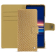 Housse cuir Sony Xperia 5 V - Serpent sabbia ( Pantone #D2BA92 )