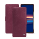 Sony Xperia 5 V leather case - Prune vintage ( Pantone #612434 ) 