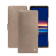 Custodia in pelle Sony Xperia 5 V - Taupe vintage ( Pantone #bda790 ) 
