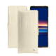 Housse cuir Sony Xperia 5 V - Crocodile milk ( Pantone #d6d2c4 ) 