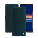 Sony Xperia 5 V leather case - Bleu Veggie ( Pantone #3f5864 ) 