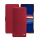 Capa em pele Sony Xperia 5 V - Rouge passion ( Pantone #a6192e ) 