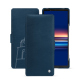 Sony Xperia 5 V leather case - Blu mediterran ( Pantone #0E3043 )