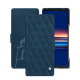 Capa em pele Sony Xperia 5 V - Blu mediterran - Couture ( Pantone #0E3043 )
