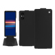 Housse cuir Sony Xperia 5 V - Noir ( Nappa / Black ) 