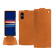 Funda de piel Sony Xperia 5 V - Mandarine vintage ( Pantone #d47231 ) 