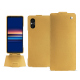 Funda de piel Sony Xperia 5 V - Or Maïa ( Pantone 871C ) 