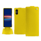 Custodia in pelle Sony Xperia 5 V - Jaune fluo ( Pantone #c9ff57 ) 